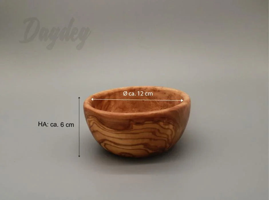 Olive wood Dipping bowls 12 cm - DAGDEGshop