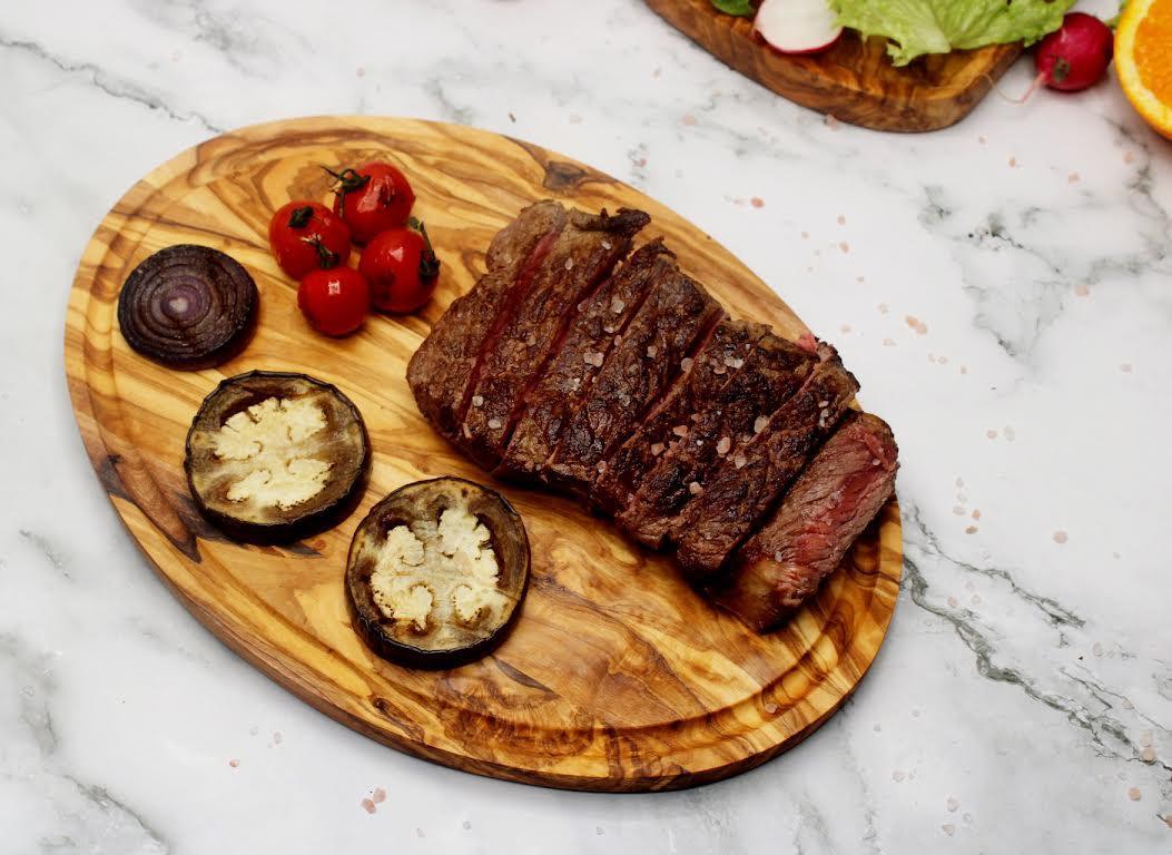 Olive Wood Oval Cutting Board , 35 x 25 cm , Kitchen Tool - DAGDEGshop