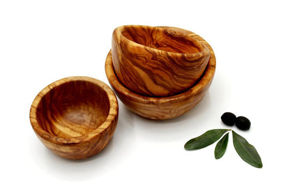 Olive Wood Mini Bowls 7cm - DAGDEGshop