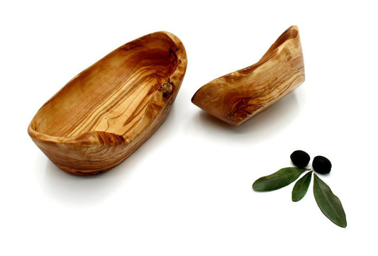 Handcrafted Olive Wood Snack Bowl | Eco-Friendly Serving Dish for Appetizers & Nuts - DAGDEGshop