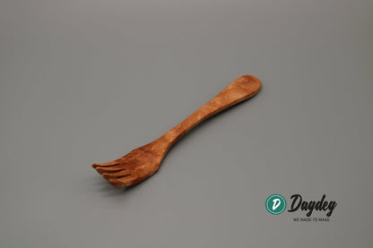 Olive wood fork 20 cm - DAGDEGshop