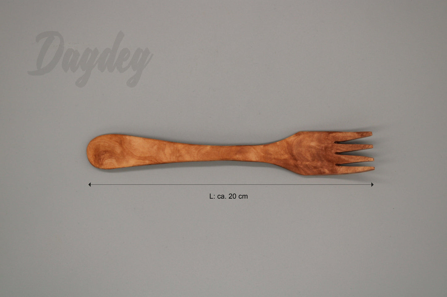 Olive wood fork 20 cm - DAGDEGshop