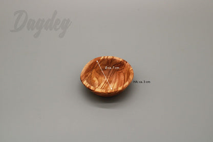 Olive Wood Mini Bowls 7cm - DAGDEGshop