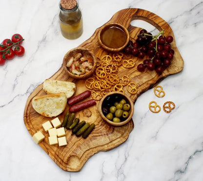 Olive Wood Cutting Board with Juice Groove | Steak Lovers - DAGDEGshop