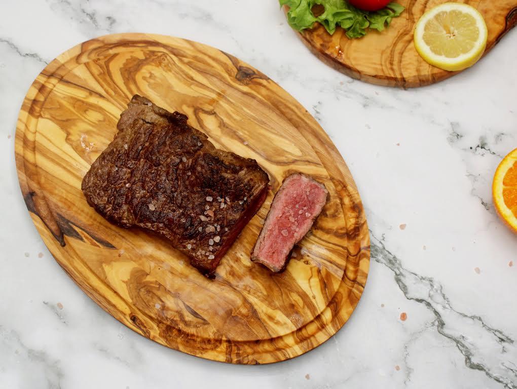 Olive Wood Oval Cutting Board , 35 x 25 cm , Kitchen Tool - DAGDEGshop