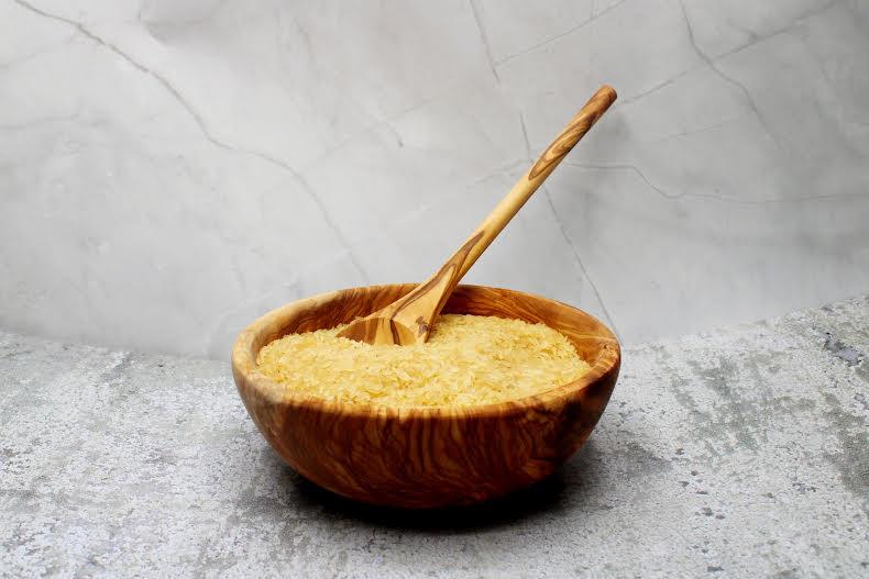 Olive Wood Corner Wooden Spoon , Set of 2 Round Cooking Spoons - DAGDEGshop